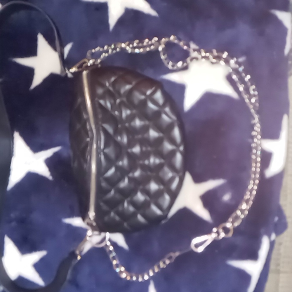 Steve Madden P.U. crossover purse 9 1/2 x9
